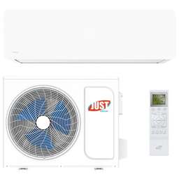 JUST AIRCON Сплит-система Blanche JAE-12HPSA/MB настенная, до 35м2, 12000 BTU, (комплект из 2-х коробок)