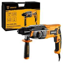 DEKO Перфоратор сетевой DKH1300W в кейсе, 1300Вт
