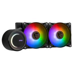 MSI Жидкостная система охлаждения MAG CORELIQUID E240 2x ARGB Fan, Color Box, LGA1700