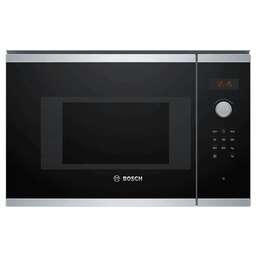 BOSCH Микроволновая печь BFL523MS0 20л. 800Вт нержавеющая сталь/черный (встраиваемая)