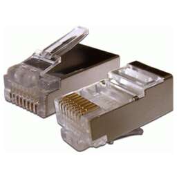 LANMASTER Коннектор (TWT-PL45/S-8P8C-6T) FTP кат.6 RJ45 (упак.:100шт)