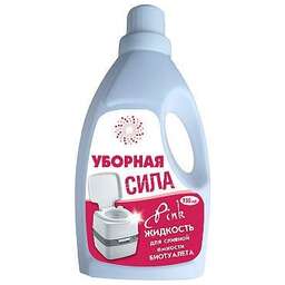 БЕЗ ТМ Уборная сила Pink 950мл жидкость для верхнего бачка (102060)