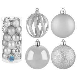 ВОЛШЕБНАЯ СТРАНА Набор шаров SYQA- 0123067, 24шт, 6см (106293)