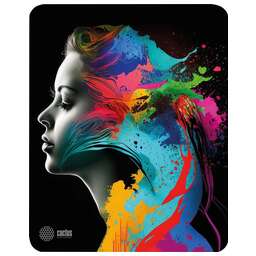 CACTUS Коврик для мыши Color paint ткань, 300х250х3мм [cs-mpc-d08m]