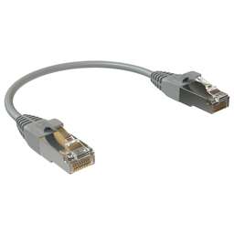 SYSMATRIX Патч-корд PC 4545.5ES26.015LSZHGY F/UTP RJ-45 вил.-вилка RJ-45 кат.5E 0.15м серый LSZH