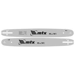 MTX Шина для бензопилы, длина 45 см (18"), шаг 0,325", паз 1,5 мм, 72 звена// 59817