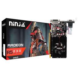 NINJA (SINOTEX) Видеокарта R5 230 1GB DDR3 64bit VGA DVI HDMI 1FAN LP RTL