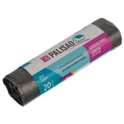 PALISAD HOME Пакеты для мусора 60 л x 20 шт. серые, Home Palisad 927095