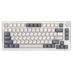 ROYAL KLUDGE Клавиатура механическая RK-H81 Timing Machine (switch RK Sky Cyan, USB/2.4 GHz/Bluetooth, 81 клавиша, Gasket Mount)