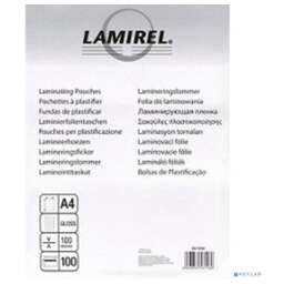 FELLOWES Lamirel Пленка для ламинирования CRC-7865801 (А4, 100мкм, 100 шт.)
