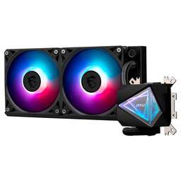 MSI Жидкостная система охлаждения MAG CORELIQUID I240 2x ARGB Gen2 Fan, ARGB Gen2 Block, Color Box