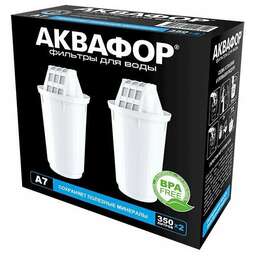 АКВАФОР Картридж A7 для кувшинов ресурс:350л (упак.:2шт)