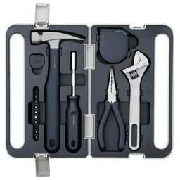 HOTO Набор инструментов Manual Tool Set (серый, QWSGJ002)