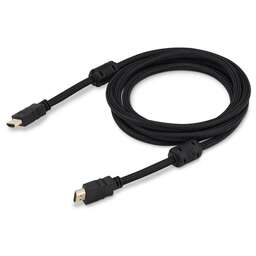BURO Кабель аудио-видео HDMI (m)/HDMI (m) 2м. феррит.кольца позолоч.конт. черный (HDMI-V1.4-2MC)