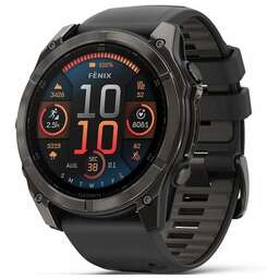 GARMIN Смарт-часы Fenix 8 Sapphire AMOLED, 51мм, 1.4", черный