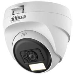 DAHUA Камера видеонаблюдения аналоговая DH-HAC-T1A21P-U-IL-0360B 3.6-3.6мм HD-CVI HD-TVI цв. корп.:белый