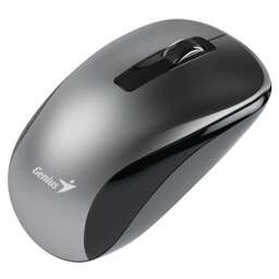 GENIUS Мышь беспроводная NX-7010 /1200 dpi/оптический/3 кнопки/USB-приемник/2,4 ГГц/батарея AA/серый (31030018405)