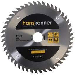 HANSKONNER Диск пильный H9022-210-30-48