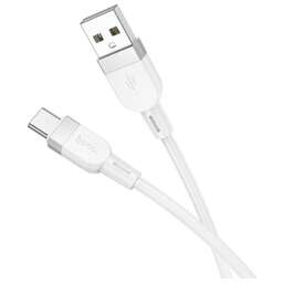 HOCO (6942007636254) X109 USB 3.0A для Type-C White 1 м