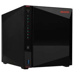 ASUSTOR Платформа СХД AS5404T 4 Bay (Max.16) 4xM.2 2x2.5GLAN 4GB (Max.16GB) DDR4 3xUSB HDMI
