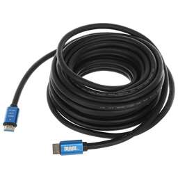 PREMIER Кабель аудио-видео 11237, HDMI (m) - HDMI (m) , ver 2.0, 10м, GOLD, черный