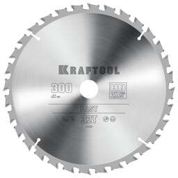 KRAFTOOL Fast, 300 х 32 мм, 32Т, пильный диск по дереву (36950-300-32)