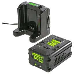 GREENWORKS Батарея аккумуляторная G60B5, 60В, 5Ач, Li-Ion [2944907]