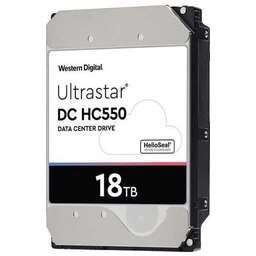 WD Original SATA-III 18Tb 0F38459 WUH721818ALE6L4 Server Ultrastar DC HC550 (7200rpm) 512Mb 3.5"