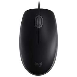LOGITECH Мышь M110 Silent черный/серый оптическая 1000dpi USB 2but (910-005502)