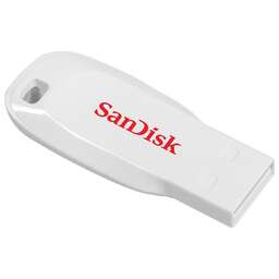SANDISK 16GB CRUZER BLADE белый USB2.0 (SDCZ50C-016G-B35W)