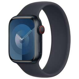 APPLE Смарт-часы Watch Series 9 A2978 41мм OLED корп.темная ночь Solo Loop рем.темная ночь разм.брасл.:2 (MR9L3LL/A/MT9M3AM/A)