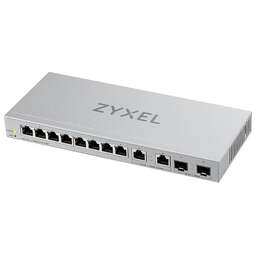 ZYXEL Коммутатор XGS1210-12-ZZ0102F (L2) 8x1Гбит/с 2x2.5Гбит/с 2SFP+ управляемый