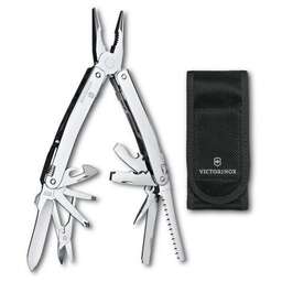 VICTORINOX Мультитул SwissTool Spirit MX, 24 функций, серебристый [3.0224.mn]