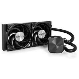 MONTECH Система водяного охлаждения HyperFlow Silent 240, 4-pin, черный, 120мм, Ret [hs240bk]