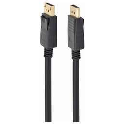 GEMBIRD Кабель DisplayPort /Cablexpert, v1.2 (скорость передачи до 21.6Гбит/с), 1.8м, 20M/20M, черный, экран (CC-DP2-6)