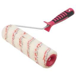 MATRIX Валик "Нейлон Люкс" с двухкомпонентной ручкой, 250 мм, ворс 18 мм, D 48 мм, D ручки 6 мм, полиамид 80653