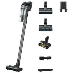 SAMSUNG Вертикальный пылесос (handstick) VS20B75ACR5/EV, 550Вт, черный/серый