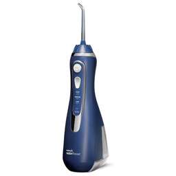 WATERPIK Ирригатор WP-563 EU портатив. импульсн. 4насад. синий