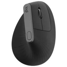 LOGITECH Мышь MX Vertical черный оптическая 4000dpi беспров. BT/Radio USB 4but (910-005451)
