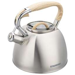 STARWIND Чайник металлический Chef Daily 2.8л. серый (SW-CH1308)
