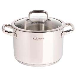 KUKMARA LN-CA5022G LEON нерж 5,0л стекл/кр