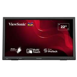 VIEWSONIC 21.5" Монитор TD2223-2, 1920x1080, VA, 75Гц, 1хHDMI, черный