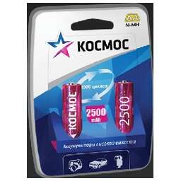 КОСМОС KOCR6NIMH2500MAH2BL