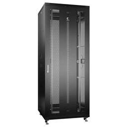 CABEUS Шкаф серверный ND-05C-47U80/100-BK напольный, перфорированная передняя дверь, 47U, 800x2277x1000 мм