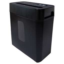 OFFICE KIT Шредер S45N 2x13 черный (секр.P-5) фрагменты 6лист. 14лтр. скобы пл.карты