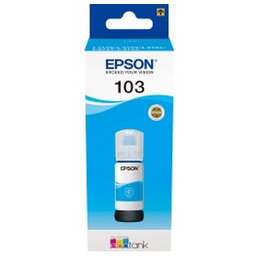 EPSON Чернила 103 C13T00S24A голубой65мл для L3100/3110/3150