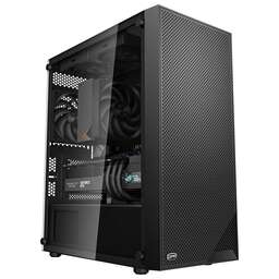 PCCOOLER Корпус C3B310 BK черный без БП mATX 8x120mm 4x140mm 1xUSB2.0 1xUSB3.0 audio bott PSU