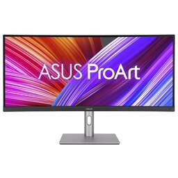 ASUS Монитор 34.1" ProArt PA34VCNV черный IPS LED 21:9 HDMI M/M матовая HAS Piv 1000:1 300cd 178гр/178гр 3440x1440 60Hz DP 2K USB 10.8кг