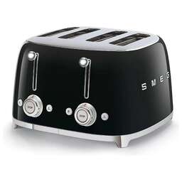 SMEG Тостер TSF03BLEU, черный