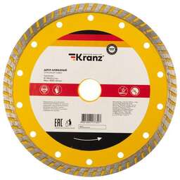 KRANZ (KR-90-0123) Turbo 180x22,2x2,4x10мм